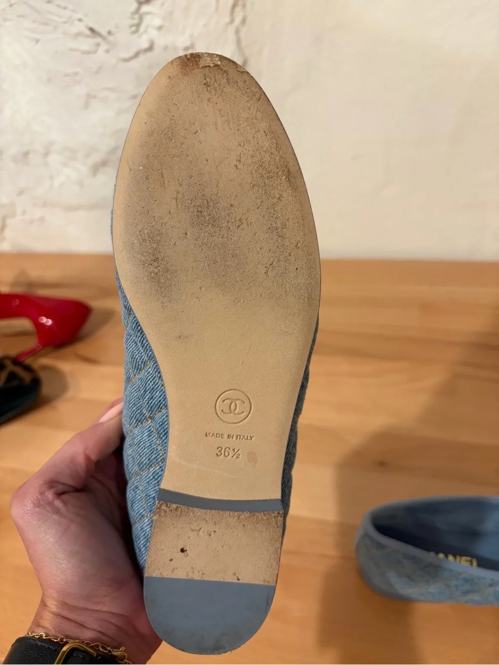 CHANEL light blue